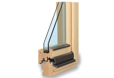 Dřevěné klasické euro okno TTK Komfort