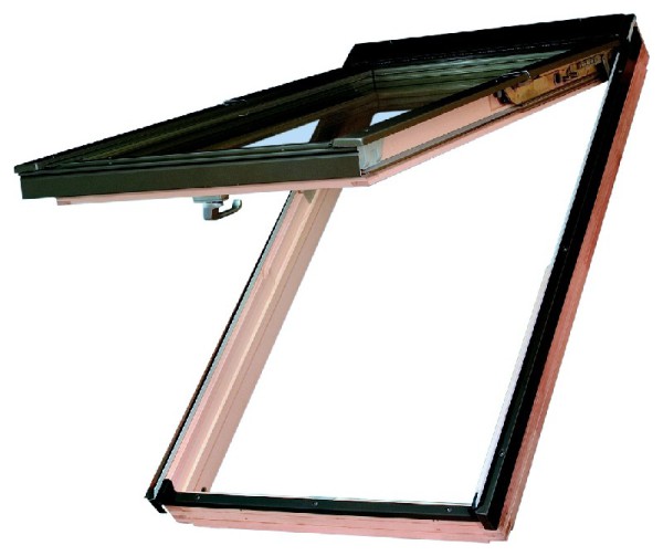 Výkopně-kyvné okno Fakro dřevěné